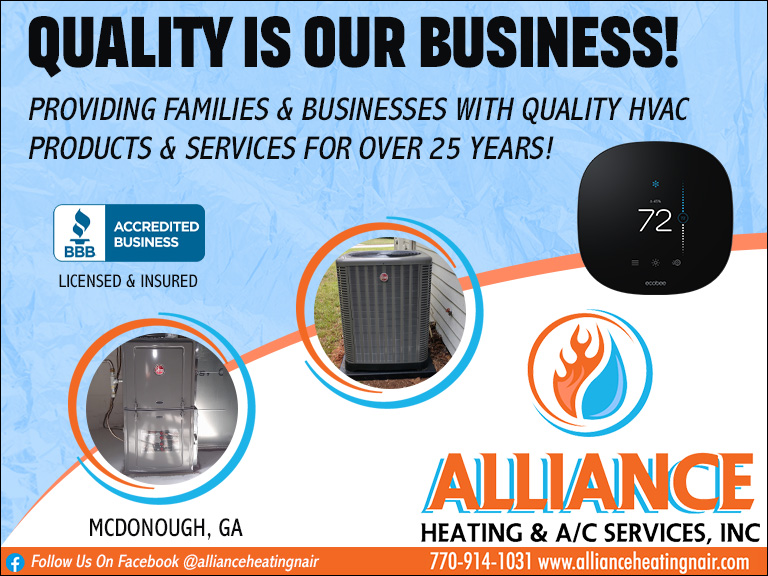 ALLIANCE HEATING & A/C SERVICES, HENRY COUNTY, GA