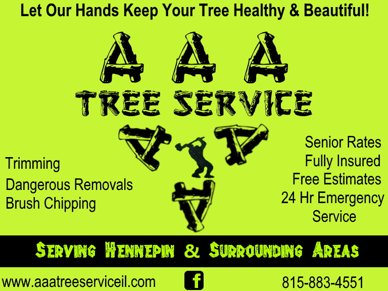 aaa tree service, lasalle county, il