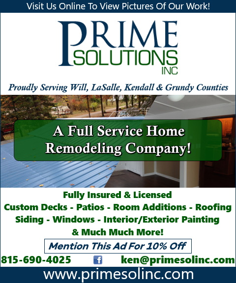 prime solutions inc, will county, il