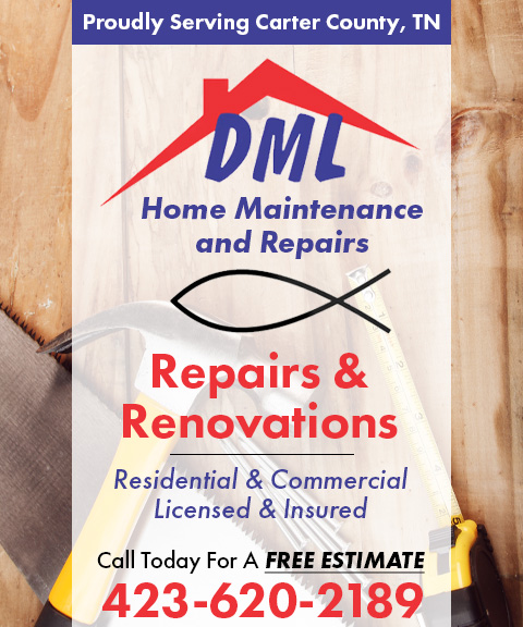 DML HOME MAINTENANCE, CARTER COUNTY, TN