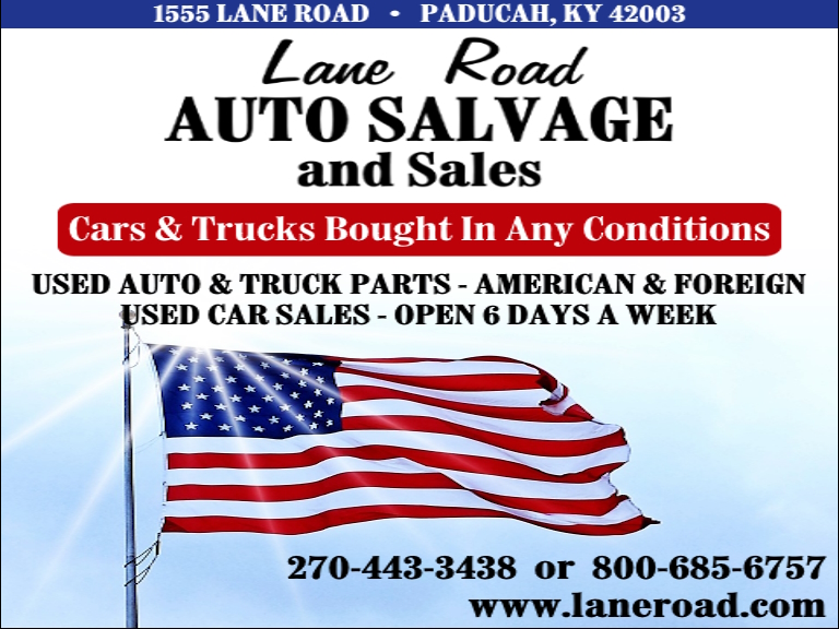 LANE ROAD AUTO SALVAGE & SALES, MCCRACKEN COUNTY, KY