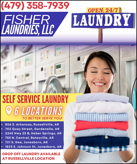 FISHER LAUNDRIES, CLEBURNE COUNTY, AR