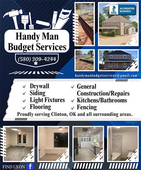 HANDY MAN BUDGET SERVICES, CUSTER COUNTY, OK