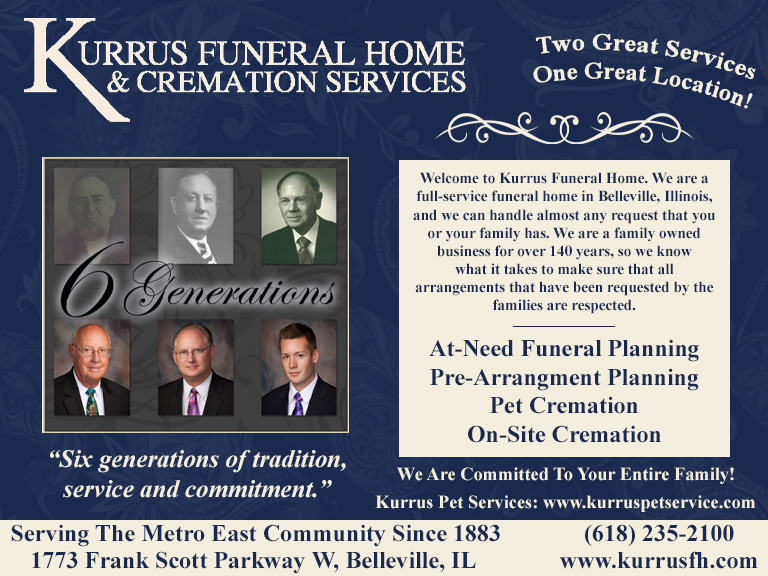 KURRUS FUNERAL HOME AND CREMATION SERVICES, ST. CLAIR COUNTY, IL