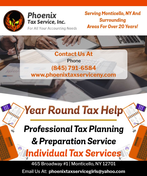 PHOENIX TAX SERVICE, SULLIVAN COUNTY, NY