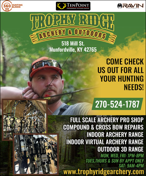 TROPHY RIDGE ARCHERY, GRAYSON COUNTY, KY