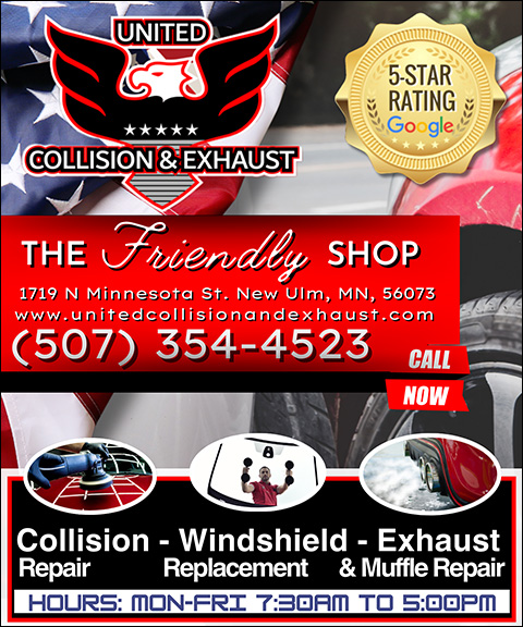 UNITED COLLISION & EXHAUST, BROWN COUNTY, MN