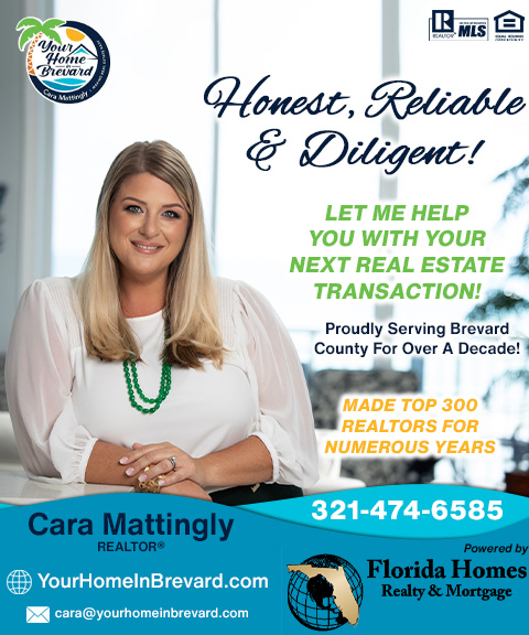 CARA MATTINGLY YOUR HOME IN BREVARD FLORIDA HOMES REALTY & MORTGAGE, BREVARD COUNTY, FL