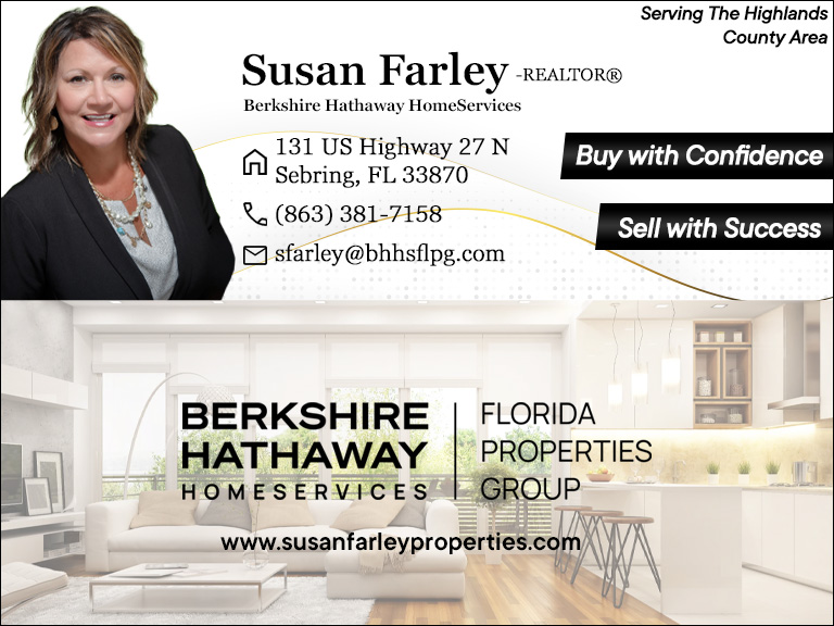 SUSAN FARLEY BERKSHIRE HATHAWAY HOMESERVICES, HIGHLANDS COUNTY, FL