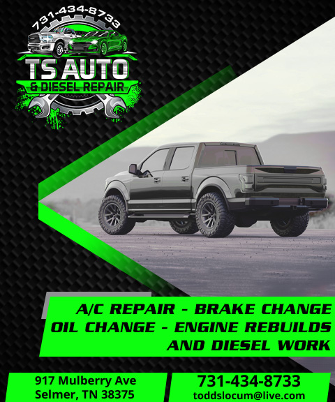 TS AUTO & DIESEL REPAIR, MCNAIRY COUNTY, TN