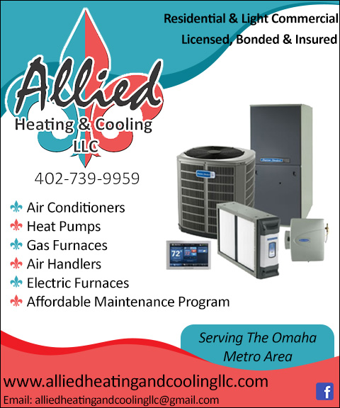 ALLIED HEATING & COOLING, SARPY COUNTY, NE