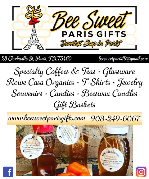 BEE SWEE PARIS GIFTS, LAMAR COUNTY, TX