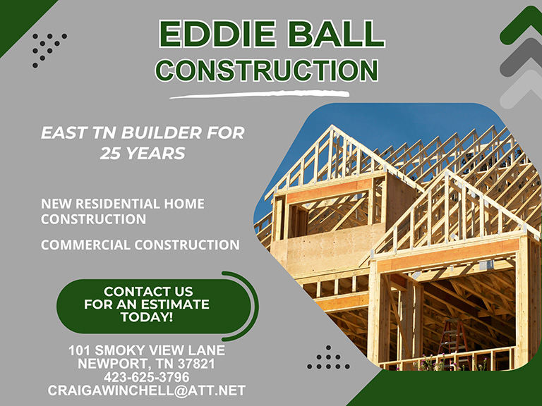 EDDIE BALL CONSTRUCTION, COCKE COUNTY, TN
