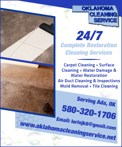 OKLAHOMA CLEANING SERVICE, PONTOTOC COUNTY, OK