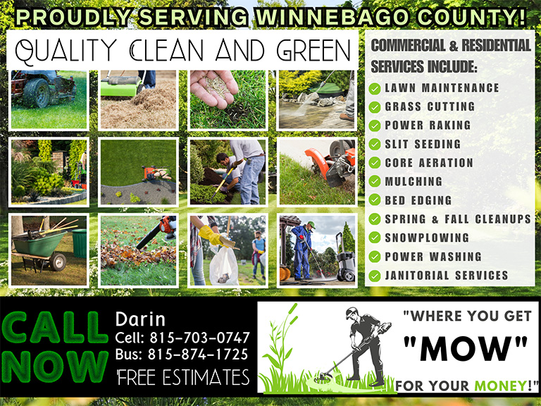 QUALITY CLEAN AND GREEN, WINNEBAGO COUNTY, IL