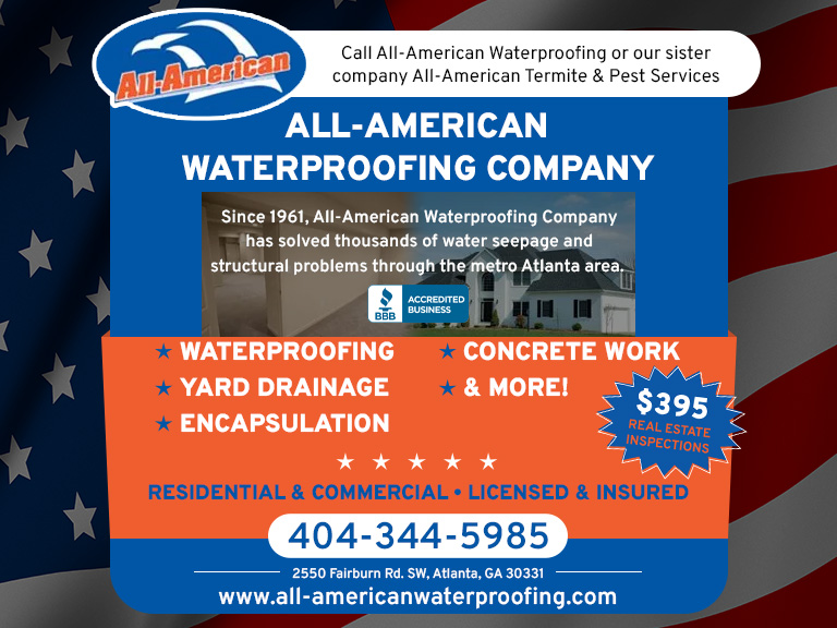 All American waterproofing, fulton county, ga