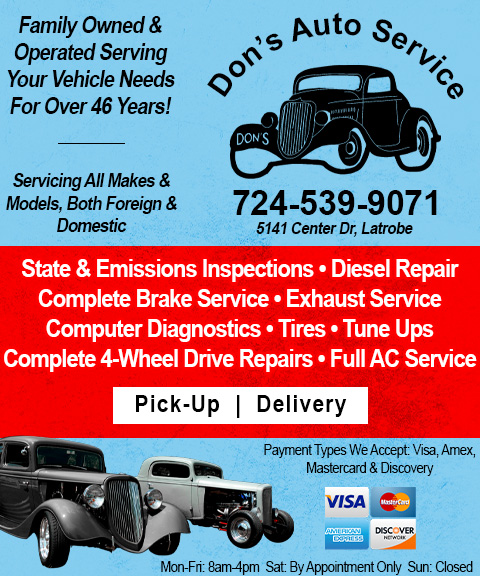 DON’S AUTO SERVICE, WESTMORELAND COUNTY, PA
