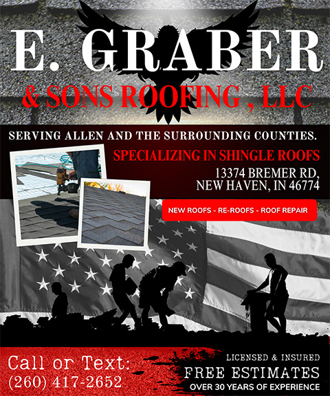 E. GRABER & SONS ROOFING, ALLEN COUNTY, IN