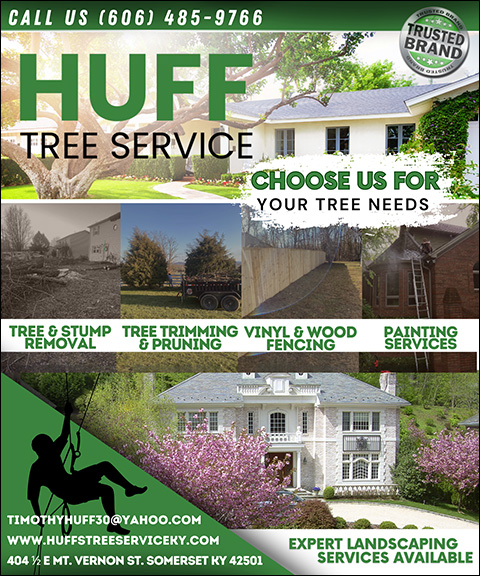 Huff’s Tree service, Pulaski County, KY