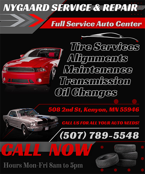 NYGAARD SERVICE & REPAIR, GOODHUE COUNTY, MN