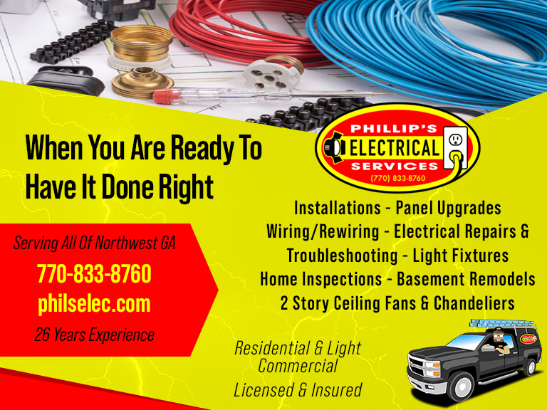 PHILLIP’S ELECTRICAL SERVICES, BARTOW COUNTY, GA