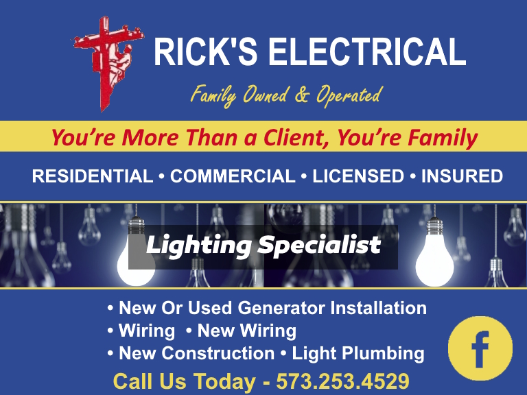 RICK’S ELECTRICAL, AUDRAIN COUNTY, MO