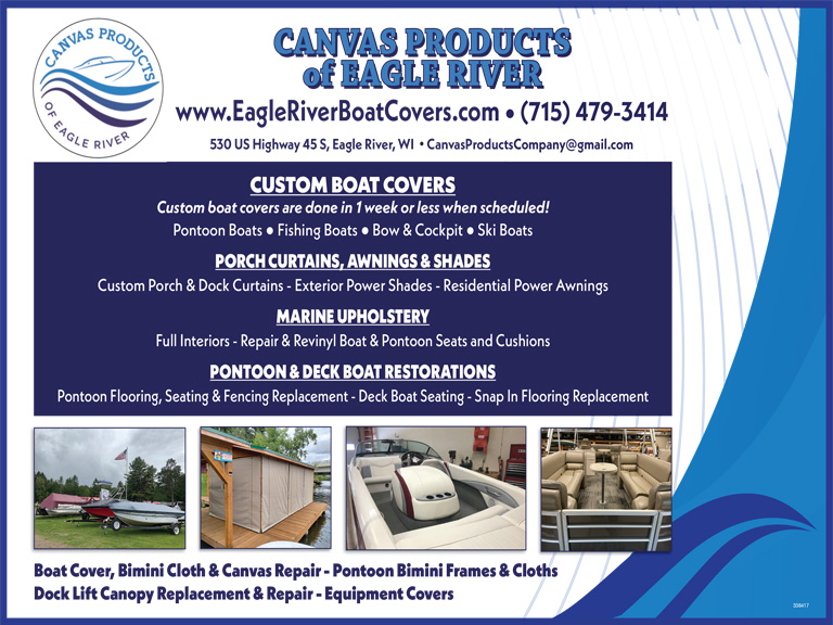 CANVAS PRODUCTS OF EAGLE RIVER, VILAS COUNTY, WI