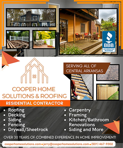 COOPER HOME SOLUTIONS AND ROOFING, HOT SPRING COUNTY, AR