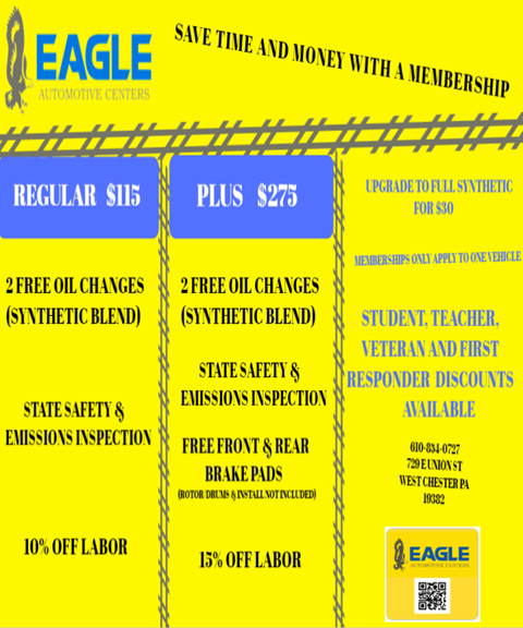 EAGLE AUTOMOTIVE CENTERS, CHESTER COUNTY, PA