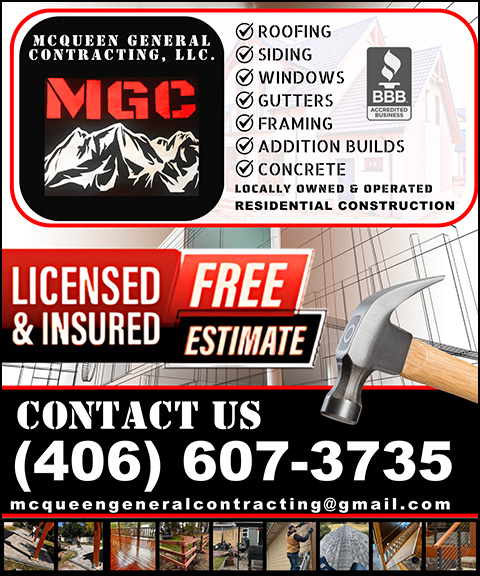 MCQUEEN GENERAL CONTRACTING, LLC, FLATHEAD COUNTY, MT