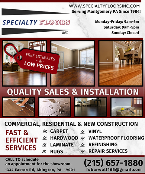SPECIALTY FLOORS, MONTGOMERY COUNTY, PA