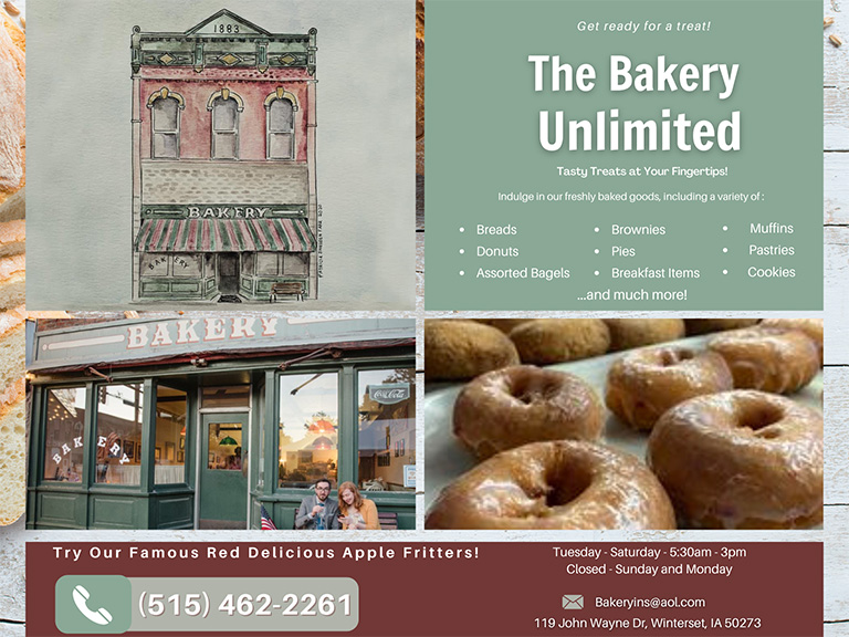 THE BAKERY UNLIMITED, MADISON COUNTY, IA