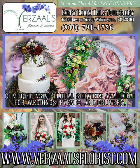 VERZAAL’S FLORIST & EVENTS, NEW HANOVER COUNTY, NC