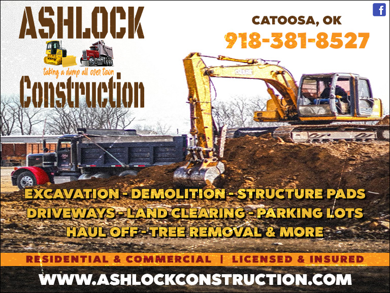 ASHLOCK CONSTRUCTION AND DUMP TRUCK SERVICE, ROGERS COUNTY, OK