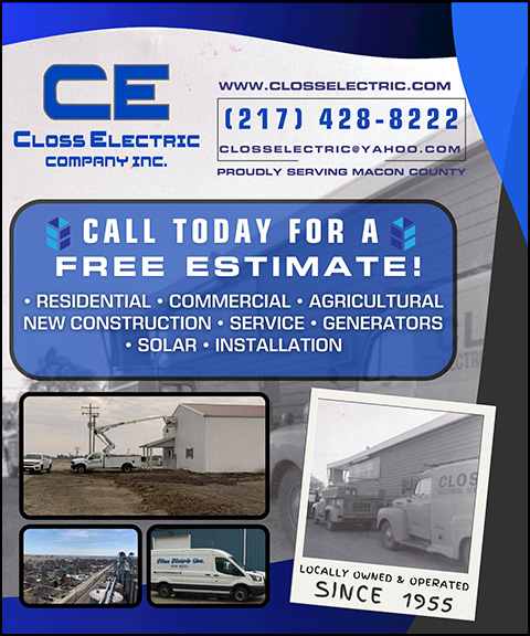 Closs electric macon county, il