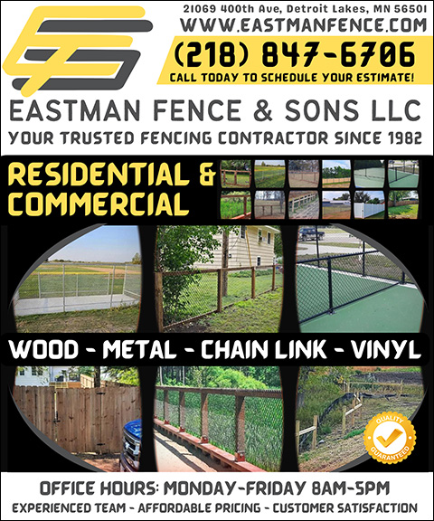 EASTMAN FENCE & SONS, BECKER COUNTY, MN