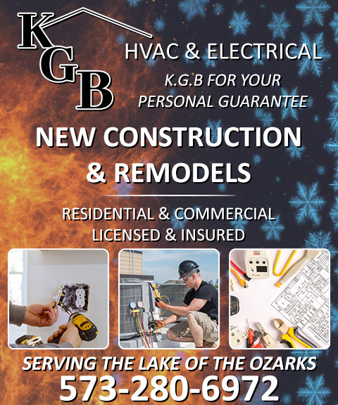 KGB HVAC & ELECTRICAL LLC, Camden County, MO