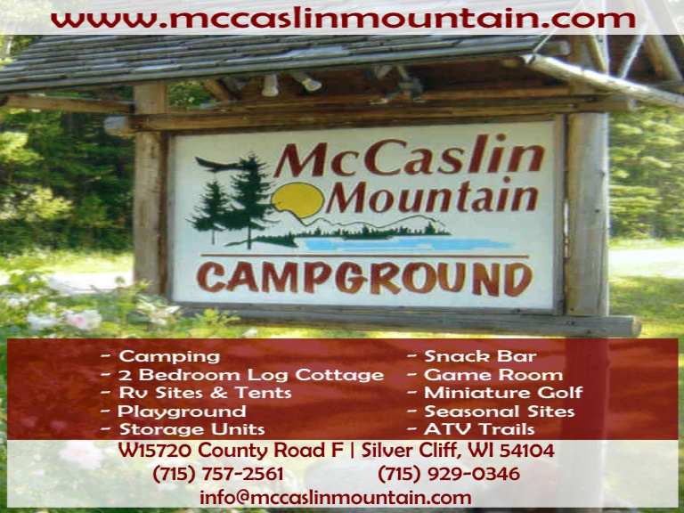 MCCASLIN MOUNTAIN CAMPGROUND, MARINETTE COUNTY, WI