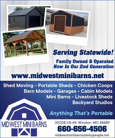 MIDWEST MINI BARNS, DEKALB COUNTY, MO