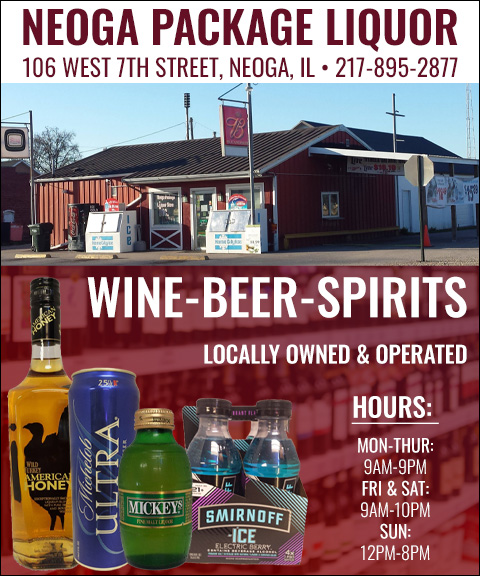 NEOGA PACKAGE LIQUOR, SHELBY COUNTY, IL