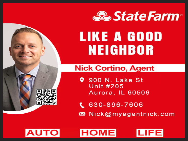 NICK CORTINO STATE FARM, KENDALL COUNTY, IL