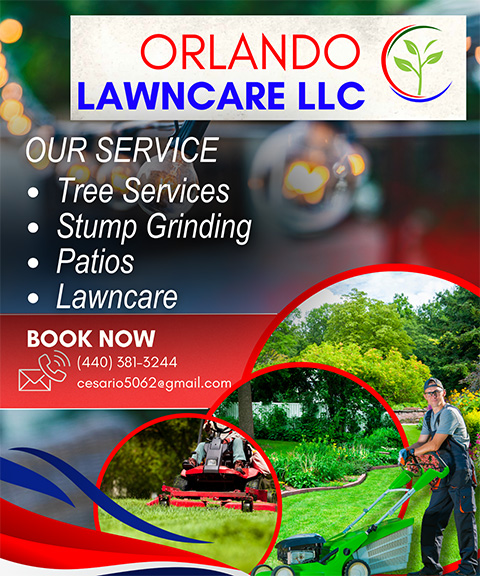 ORLANDO LAWNCARE, LAKE COUNTY, OH