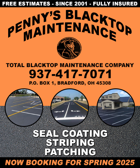 PENNY’S BLACKTOP MAINTENANCE, MIAMI COUNTY, OH