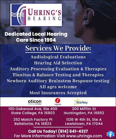 UHRINGS HEARING & BALANCE, Centre County, PA