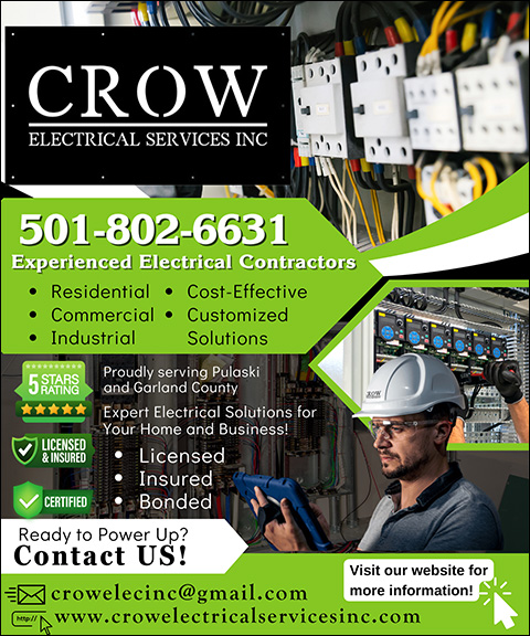 CROW ELECTRICAL SERVICES, PULASKI COUNTY, AR