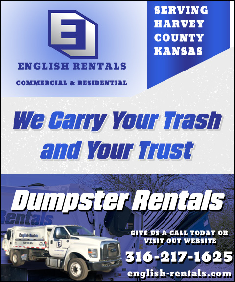 ENGLISH RENTALS, HARVEY COUNTY, KS