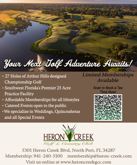 HERON CREEK GOLF AND COUNTRY CLUB, CHARLOTTE COUNTY, FL