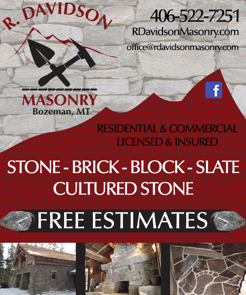 R DAVIDSON MASONRY, GALLATIN COUNTY, MT