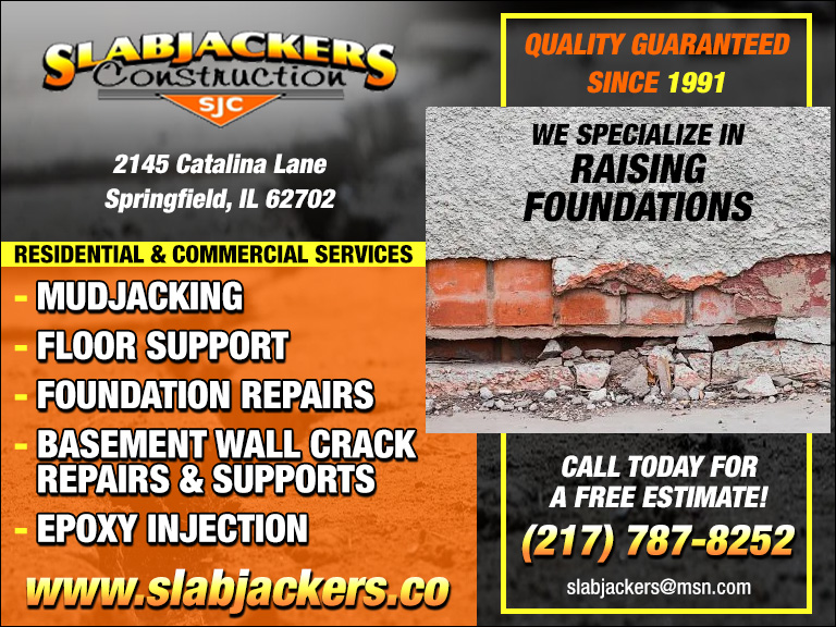 SLABJACKERS CONSTRUCTION, SANGAMON COUNTY, IL