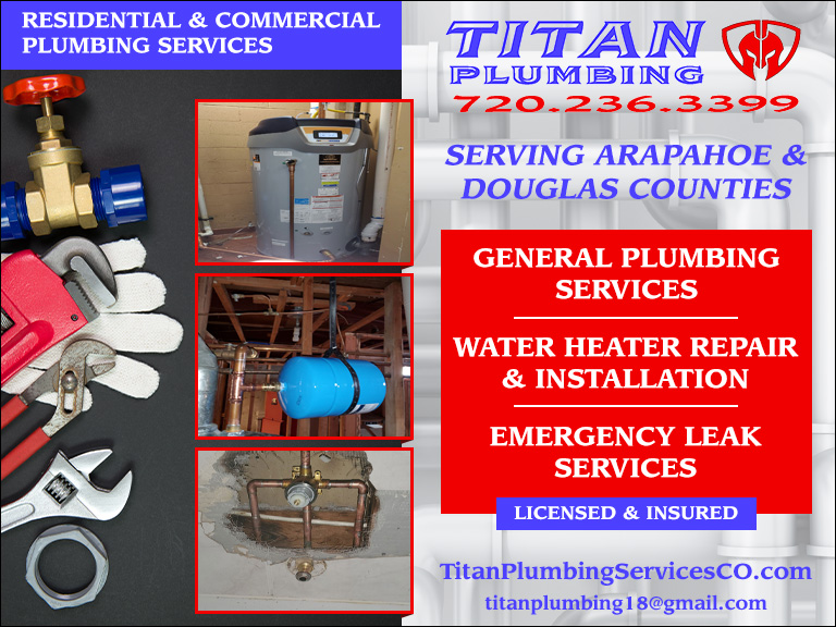 TITAN PLUMBING, ARAPAHOE COUNTY, CO